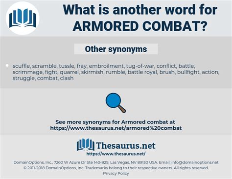 armored synonym|More.